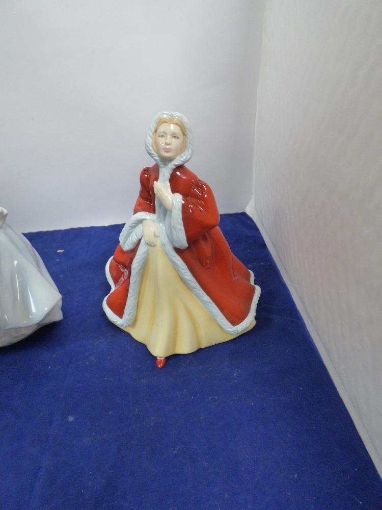 THREE ROYAL DOULTON FIGURES OF LADIES, INCLUDING “RACHEL” HN4780 “SANDRA” HN2275 AND “SOUTHERN - Image 2 of 7