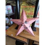 PINK AMISH STAR. 72CMS