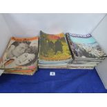 A LARGE COLLECTION OF WORLD WAR II MAGAZINES