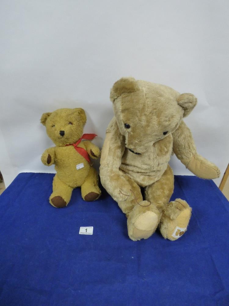 A LARGE HOUSE OF NISBET BEAR, TOGETHER WITH ANOTHER BEAR BY THE DEANS/GWENTOY GROUP