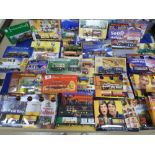 QUANTITY OF ASSORTED DIE CAST VEHICLES, MOST RELATING BEER AND SOME PRODUCED BY “HUMMER”