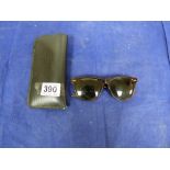 PAIR OF VINTAGE B&L RAY BAN USA WAYFARER II SUNGLASSES IN VASE