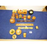 LARGE COLLECTION OF MAUCHLINE WARE