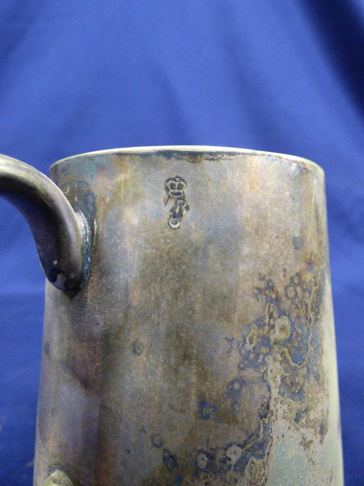 COLLECTION OF PEWTER, PLATED TANKARDS AND DRINKING VESSELS - Image 10 of 48