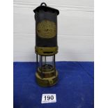 THOMAS AND WILLIAMS OF ABERDARE MINERS LAMP NO 2067