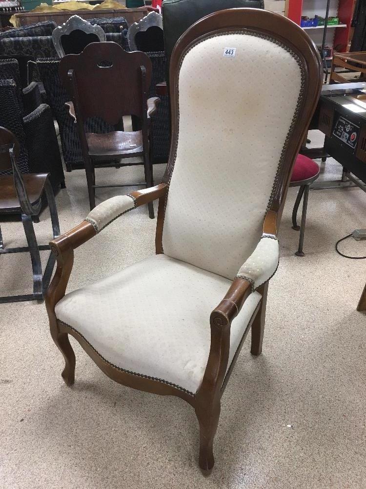 HIGH BACK LOUNGE ARMCHAIR