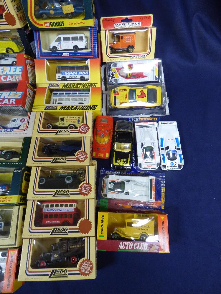 VARIOUS BOXED DIE CAST TOYS AND VEHICLES INCLUDING CORGI, LLEDO AND MATHCBOX - Image 3 of 4