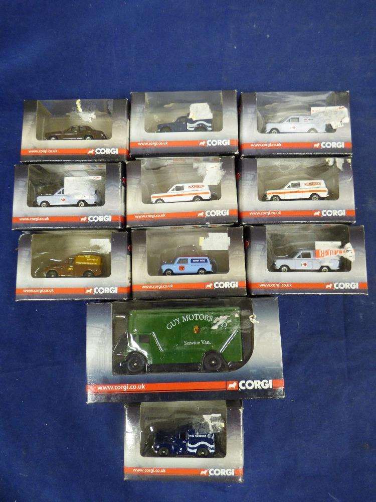 COLLECTION OF TRACKSIDE TOY VEHICLES SCALE 1.76 CORGI AND CLASSIC - Image 3 of 4