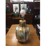 LARGE CERAMIC TABLE LAMP