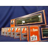 COLLECTION OF BOXED LIMA MODELS DIESEL LOCOMOTIVE AND CARRIAGES OO GAUGE