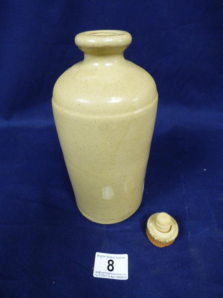 EIGHT STONEWARE BOTTLES / POTS, INCLUDING LANGLEY WARE - Image 20 of 22