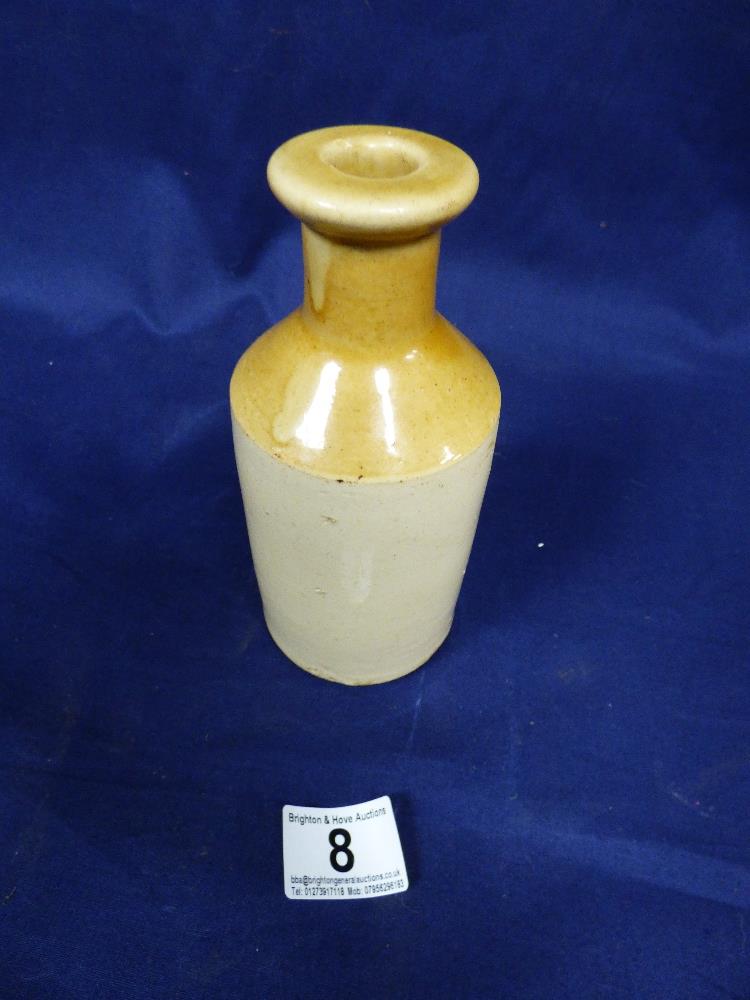 EIGHT STONEWARE BOTTLES / POTS, INCLUDING LANGLEY WARE - Image 13 of 22