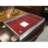 ALUMINUM GLASS DISPLAY COUNTERTOP