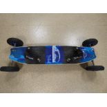 A MOUNTAIN BOARD “BLUEARTH TRIBAL”, 115CM LONG