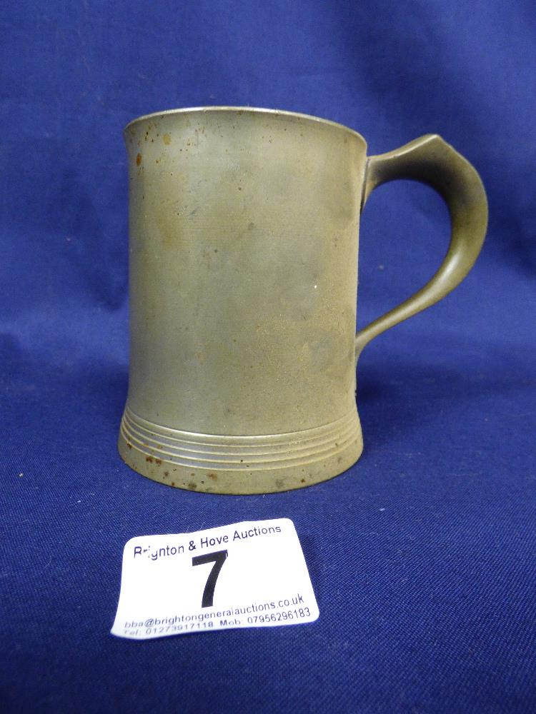 COLLECTION OF PEWTER, PLATED TANKARDS AND DRINKING VESSELS - Image 19 of 48