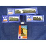 FOUR JOUEF TRAIN ITEMS INCLUDING HO SCALE JOUEF 8256 SNCF 462 CLASS LOCOMOTIVE. BOXED