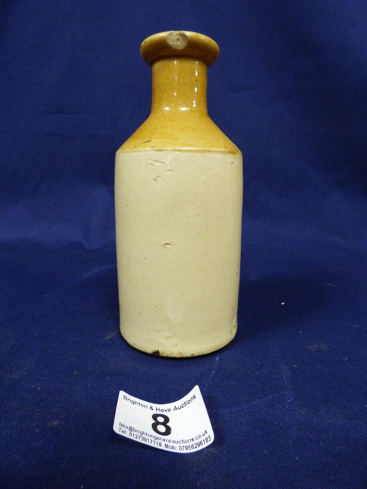 EIGHT STONEWARE BOTTLES / POTS, INCLUDING LANGLEY WARE - Image 12 of 22