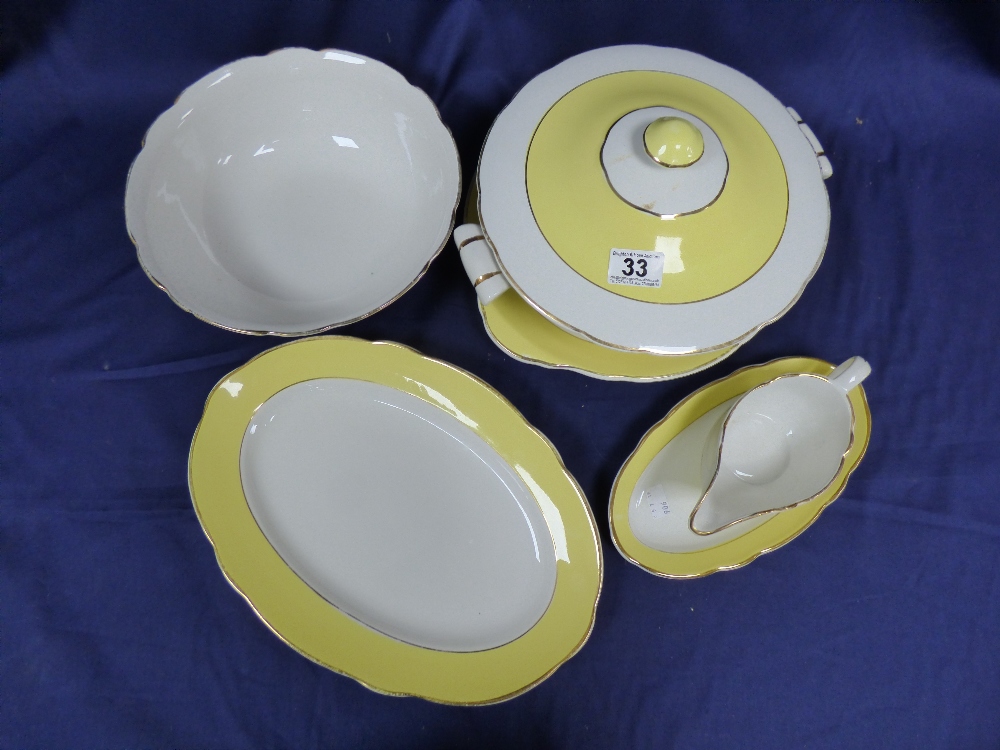 FIFTY FIVE PIECE DINNER SET BY LUNEVILLE OF FRANCE - Image 4 of 4