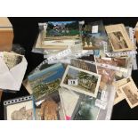 QUANTITY OF POSTCARDS INCLUDING ONES OF BUILDINGS AND LANDSCAPES