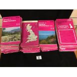 A LARGE QUANTITY OF ORDINANCE SURVEY MAPS OF VARIOUS PLACES IN THE BRITISH ISLES