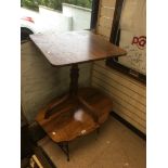 TWO VINTAGE SIDE TABLES