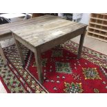VINTAGE FRENCH WOODEN TABLE 81 X 115 X 75 CMS