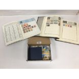 TWO STAMP ALBUMS FULL OF BRITISH AND REST OF THE WORLD, TOGETHER WITH SOME LOOSE
