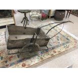 VINTAGE FRENCH WOODEN CART