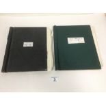 TWO STAMP ALBUMS CONTAINING MOSTLY BRITISH STAMPS FROM THE 1970'S THROUGH TO 1997