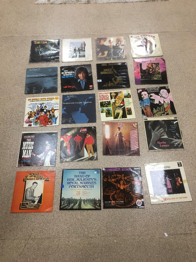 COLLECTION OF 100 PLUS VINYL ALBUMS, INCLUDING HENDRIX, PINK FLOYD, PUNK TRACKS AND MORE