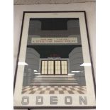 SCREEN PRINT POSTER ODEON STREET CAR NAMED DESIRE