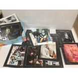COLLECTION OF SIGNED PHOTOGRAPHS OF CELEBRITIES, INCLUDING WILL SMITH, CHRISTINA AQUILERA,