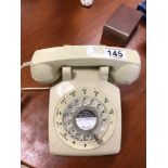 VINTAGE CREAM DIAL TELEPHONE