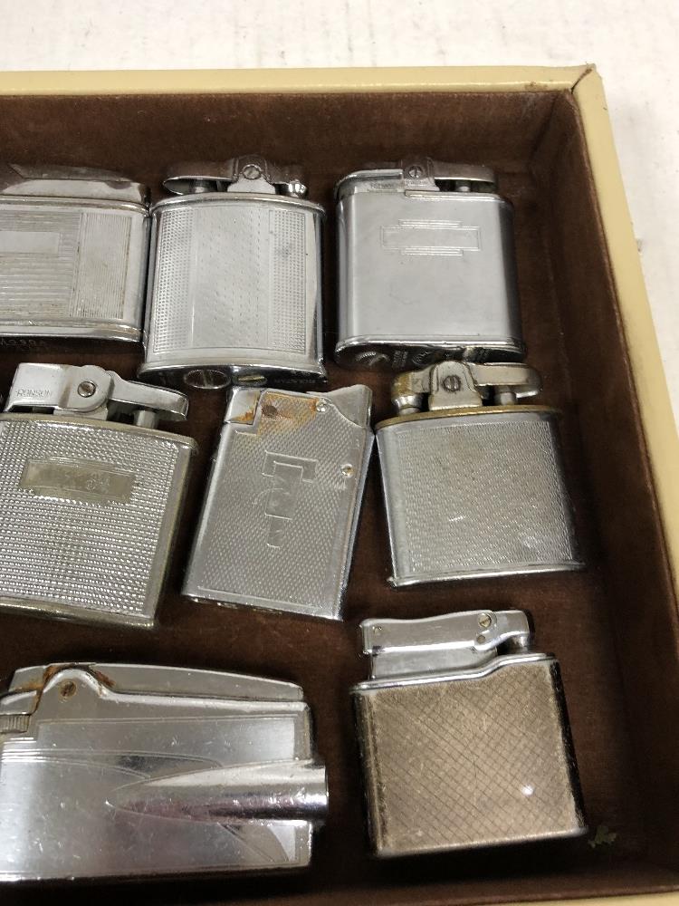 COLLECTION OF VINTAGE LIGHTERS, INCLUDING RONSON, OMEGA AND MANY MORE - Image 2 of 6