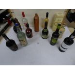 MIXED LOT OF ALCOHOL, INCLUDING CHAIRMANS RESERVE SPICED RUM, MATHERS BLACK BEER CONCENTRATED MALT