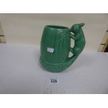 A SYLVAC ACORN JUG WITH SQUIRREL HANDLE, MODEL 1115, 22CM HIGH