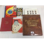 COLLECTION OF STAMP ALBUMS AND FIRST DAY COVERS
