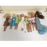 GROUP OF VINTAGE BARBIE DOLLS