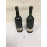 TWO BOTTLES OF VINTAGE PORT; WARRE VINTAGE 1963 AND COCKBURN VINTAGE 1960, BOTH SHIPPED AND