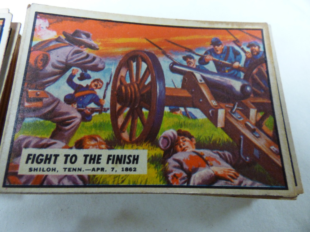 A COMPLETE SET OF CIVIL WAR NEWS ABC CARDS FROM 1965, 88 CARDS IN TOTAL - Image 3 of 3