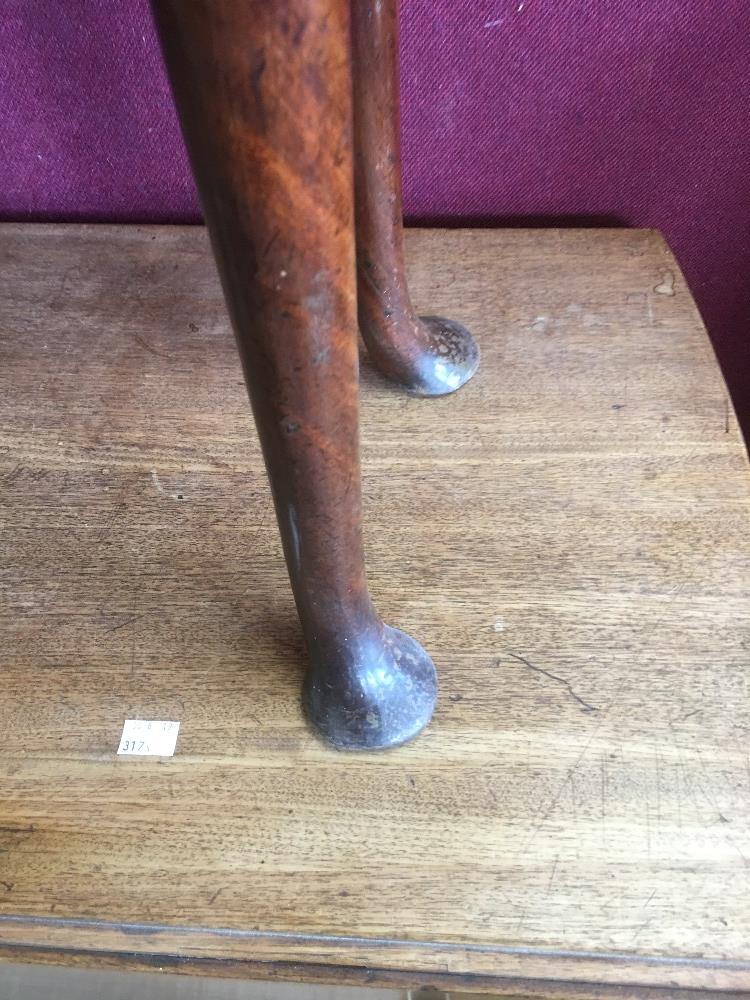 TWO MAHOGANY GEORGIAN DROPLEAF TABLES - Image 2 of 5