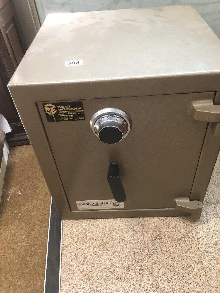 METAL DUDLEY SAFE WITH COMBINATION