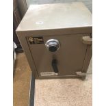 METAL DUDLEY SAFE WITH COMBINATION