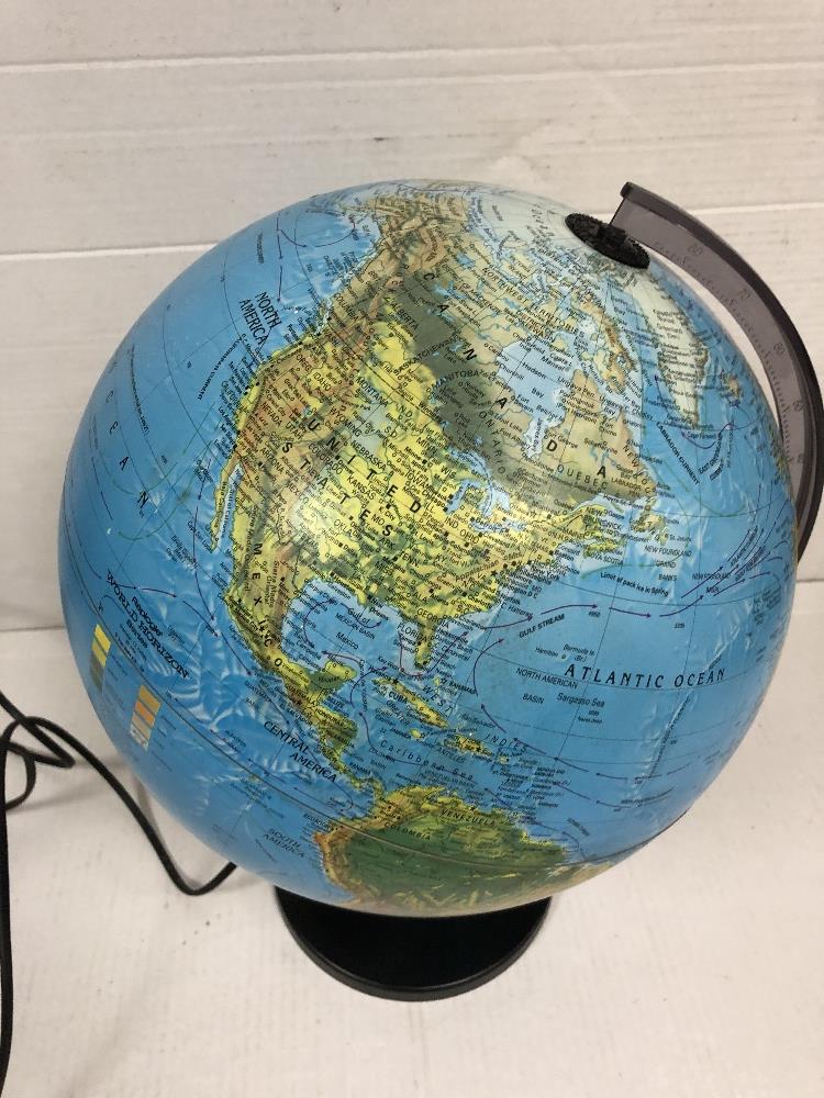 REPLOGUE WORLD HORIZON LIGHT UP GLOBE - Image 3 of 4