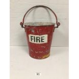 VINTAGE FIRE BUCKET