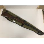 AN AIR RIFLE IN ORIGINAL GUN CARRY CASE