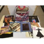 COLLECTION OF ALBUMS INCLUDING BEATLES, STEVIE WONDER AND QUEEN