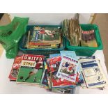 COLLECTION OF FOOTBALL PROGRAMMES DATING BACK TO EARLY 1950'S