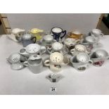 COLLECTION OF CHINA SHAVING MUGS INCLUDING OLD FOLEY AND FLORIS LONDON