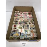 A COLLECTION OF CIGARETTE CARDS, INCLUDING ONES BY WILLS AND GALLAHER